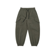 Fall Casual Trousers Polyester Men