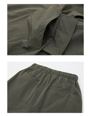 Fall Casual Trousers Polyester Men