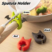 Multifunctional Spatula Holder Silicone Anti-overflow Spoon Holder Cooking Pot Anti-scalding Clip Kitchen Gadgets