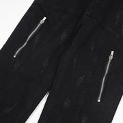 Heavy Industry Wash Denim Trousers Men